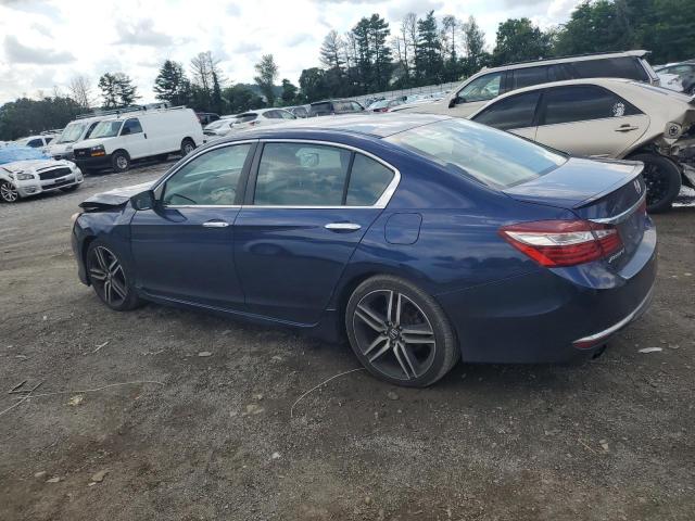 1HGCR2F51GA079380 - 2016 HONDA ACCORD SPORT 蓝色 照片 2