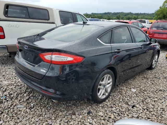 3FA6P0HD7ER303397 - 2014 FORD FUSION SE BLACK photo 3