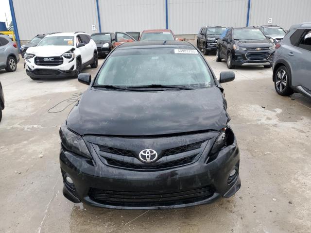 2T1BU4EEXBC580116 - 2011 TOYOTA COROLLA BASE BLACK photo 5