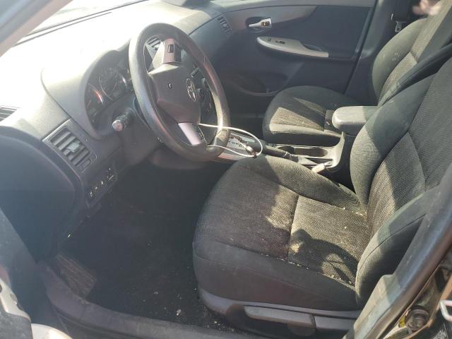 2T1BU4EEXBC580116 - 2011 TOYOTA COROLLA BASE BLACK photo 7