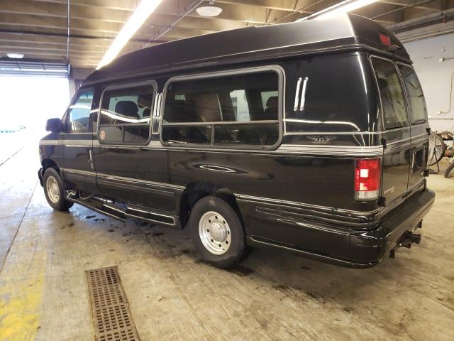 1FDNS24L0WHB17714 - 1998 FORD ECONOLINE E250 SUPER DUTY VAN BLACK photo 2