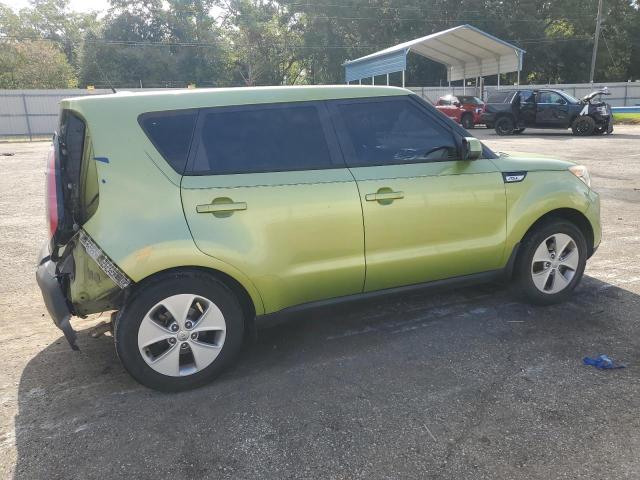 KNDJN2A22F7747732 - 2015 KIA SOUL GREEN photo 3