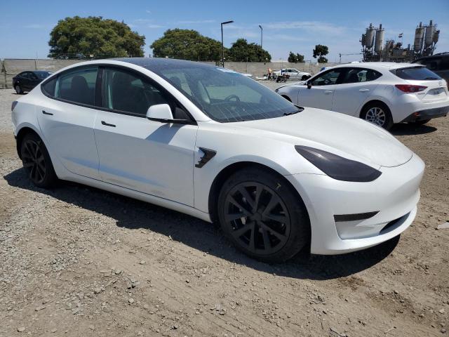 5YJ3E1EA3MF997055 - 2021 TESLA MODEL 3 白色 照片 4