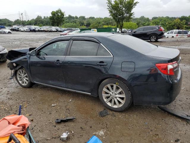 4T1BD1FK9CU062176 - 2012 TOYOTA CAMRY HYBRID BLUE photo 2