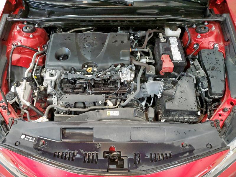 4T1G11AK0PU122874 - 2023 TOYOTA CAMRY SE NIGHT SHADE RED photo 11