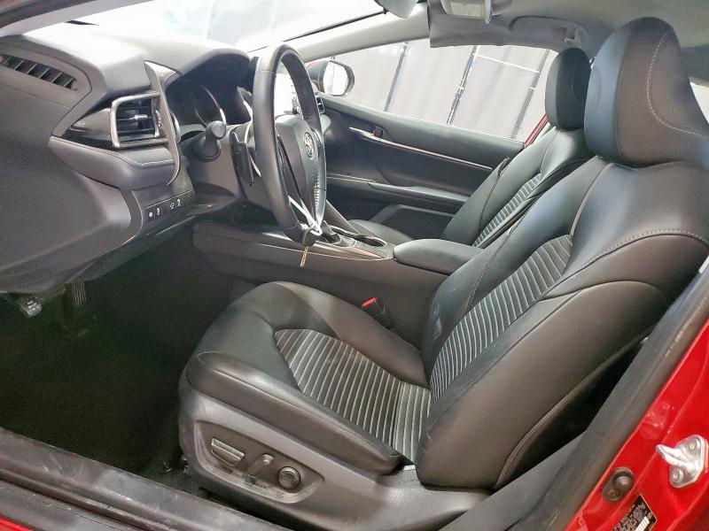 4T1G11AK0PU122874 - 2023 TOYOTA CAMRY SE NIGHT SHADE RED photo 7