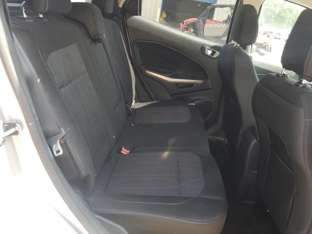 MAJ6P1UL7JC182687 - 2018 FORD ECOSPORT SE ვერცხლისფერი ფოტო 11