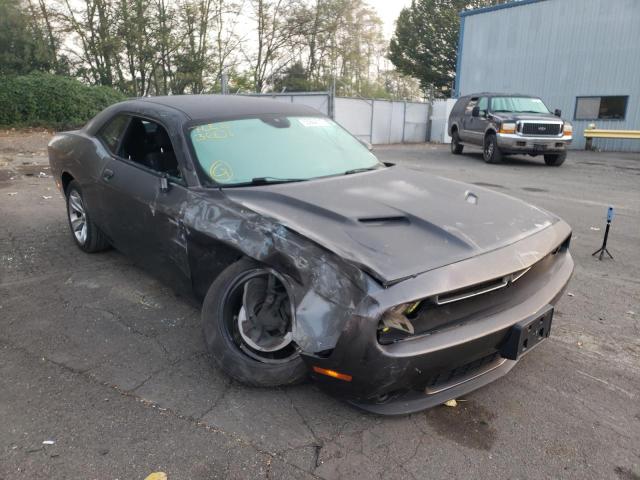 2C3CDZAGXGH171737 - 2016 DODGE CHALLENGER SXT GRAY photo 1