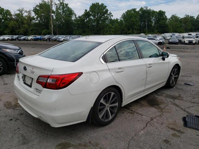 4S3BNAN64F3072517 - 2015 SUBARU LEGACY 2.5I LIMITED WHITE photo 3