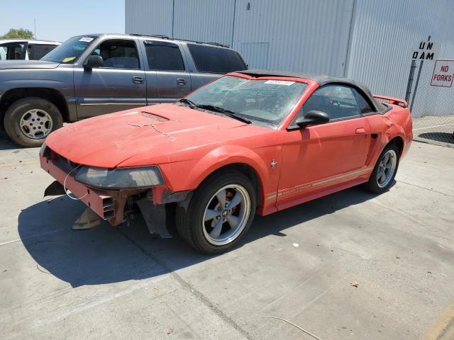 1FAFP44481F147455 - 2001 FORD MUSTANG RED photo 1