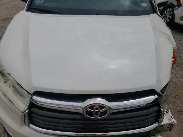 5TDZARFHXFS016508 - 2015 TOYOTA HIGHLANDER LE WHITE photo 11