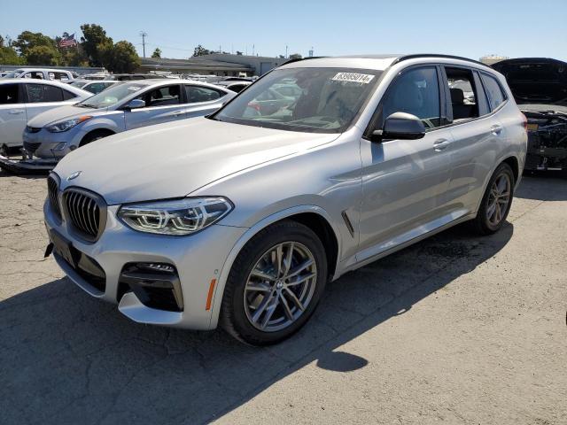 5UXTY9C06M9F91184 - 2021 BMW X3 XDRIVEM40I SILVER photo 1