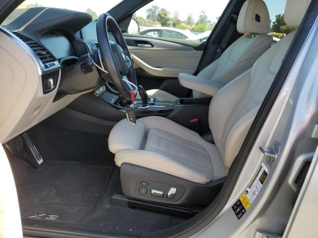 5UXTY9C06M9F91184 - 2021 BMW X3 XDRIVEM40I SILVER photo 7