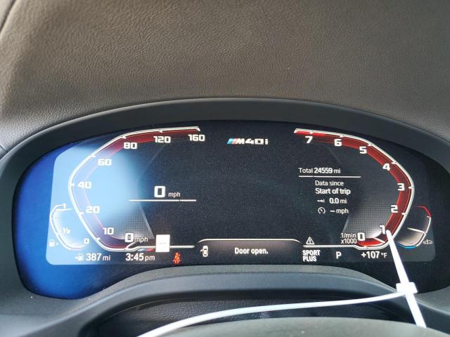 5UXTY9C06M9F91184 - 2021 BMW X3 XDRIVEM40I SILVER photo 9