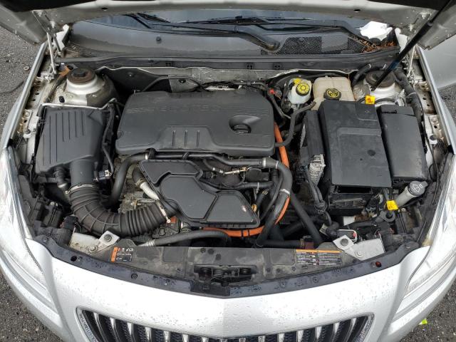 2G4GR5ER9C9200793 - 2012 BUICK REGAL 银色 照片 11