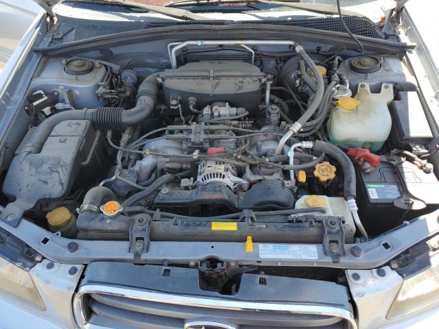 JF1SG65624H764496 - 2004 SUBARU FORESTER 2.5XS Серебристый фото 11