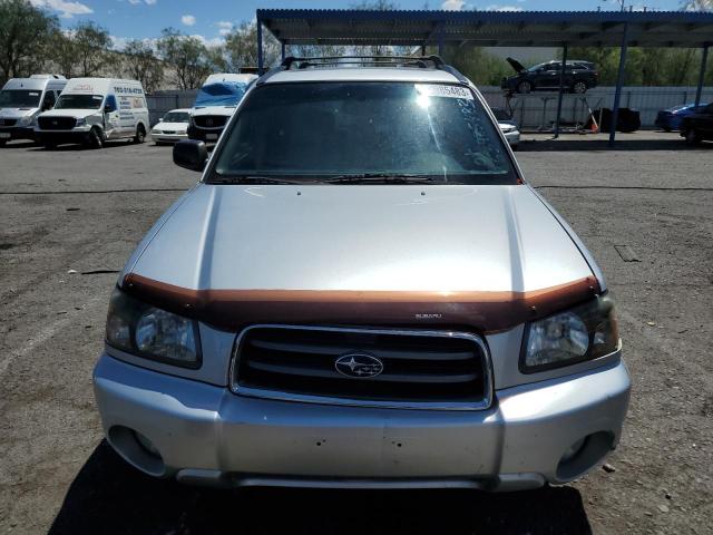 JF1SG65624H764496 - 2004 SUBARU FORESTER 2.5XS Серебристый фото 5