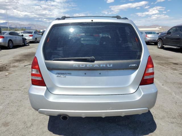 JF1SG65624H764496 - 2004 SUBARU FORESTER 2.5XS Серебристый фото 6