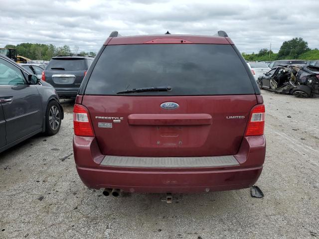 1FMDK061X7GA34374 - 2007 FORD FREESTYLE LIMITED BURGUNDY photo 6