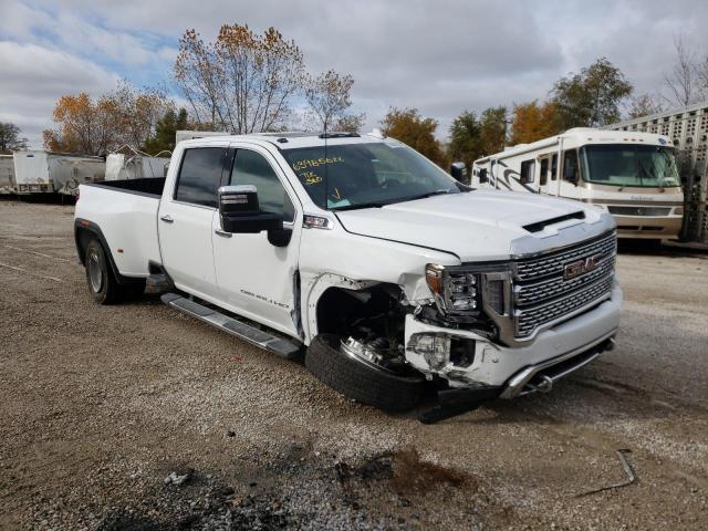 1GT49WEY8NF247201 - 2022 GMC SIERRA K3500 DENALI WHITE photo 1