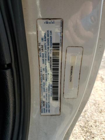 3VWDC21V32M803039 - 2002 VOLKSWAGEN CABRIO GLX 白色 照片 12