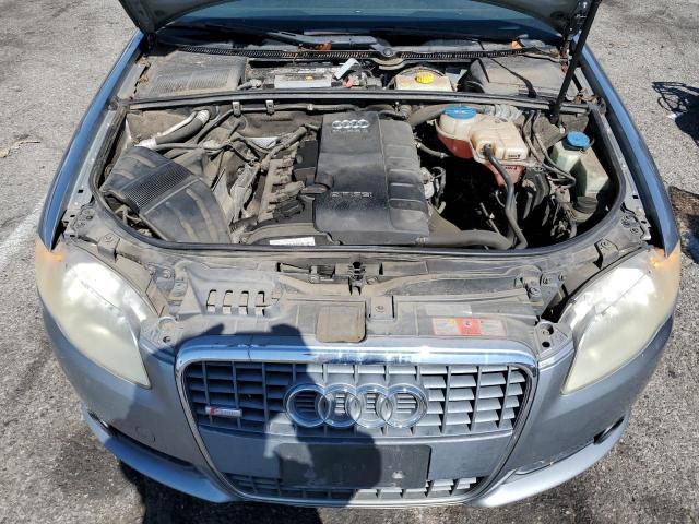 WAUAF78E68A058290 - 2008 AUDI A4 2.0T GRAY photo 11