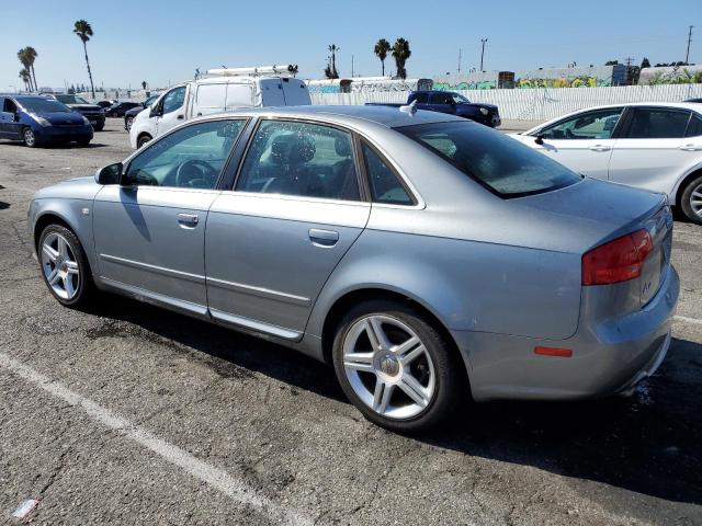 WAUAF78E68A058290 - 2008 AUDI A4 2.0T GRAY photo 2