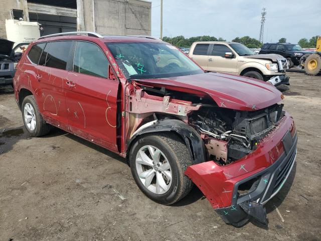 1V2MR2CA7JC593930 - 2018 VOLKSWAGEN ATLAS SEL RED photo 4