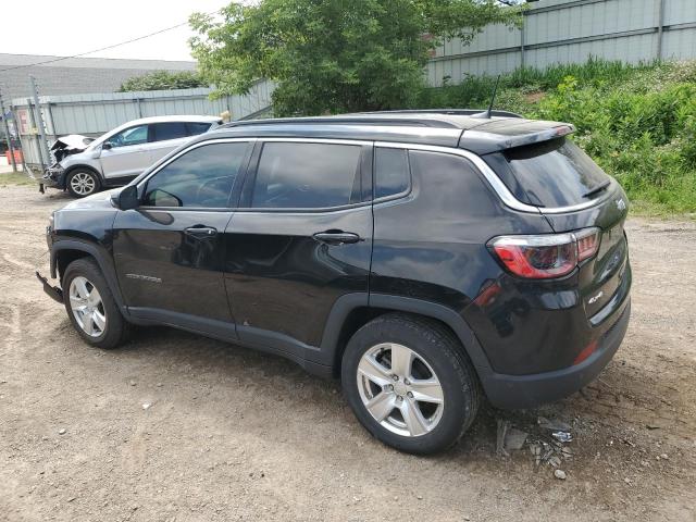 3C4NJDBB6NT121120 - 2022 JEEP COMPASS LATITUDE 黑色 照片 2