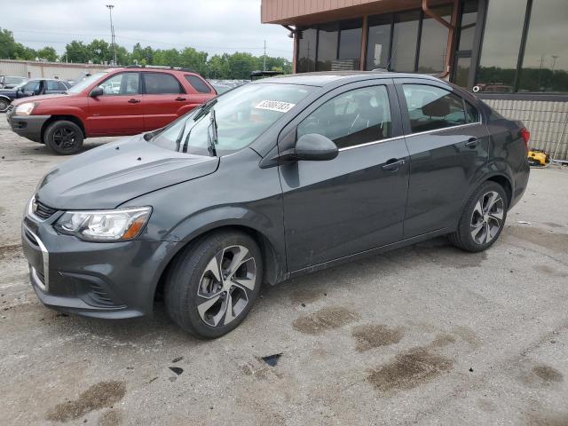 1G1JF5SB9J4138282 - 2018 CHEVROLET SONIC PREMIER GRAY photo 1