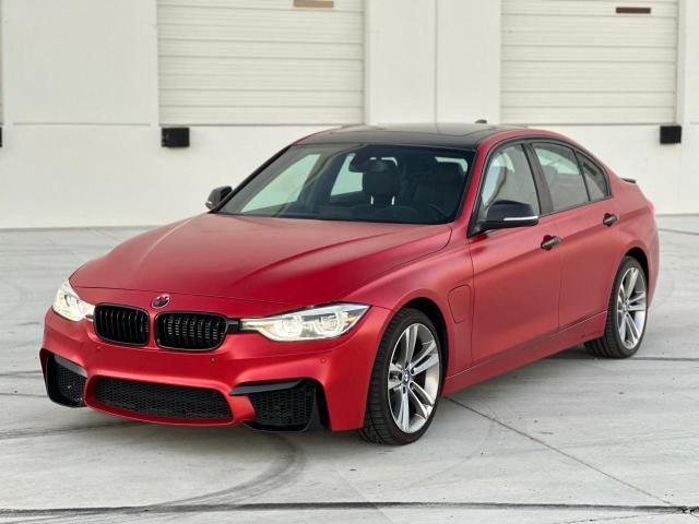 WBA8E1C39HA158730 - 2017 BMW 330E RED photo 2