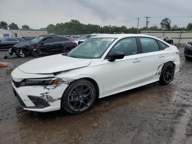 2HGFE2F52NH610691 - 2022 HONDA CIVIC SPORT 白色 照片 1