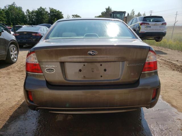 4S3BL616897231917 - 2009 SUBARU LEGACY 2.5I GRAY photo 6