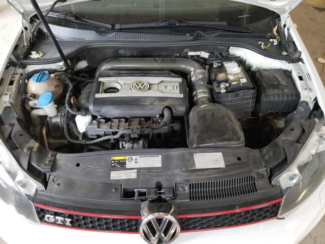 WVWHV7AJ9DW129510 - 2013 VOLKSWAGEN GTI WHITE photo 11