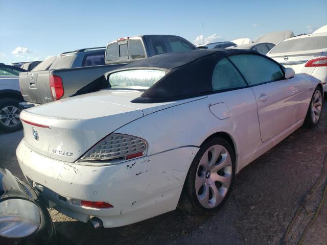 WBAEK73425B328360 - 2005 BMW 645 CI AUTOMATIC Ақ фото 4