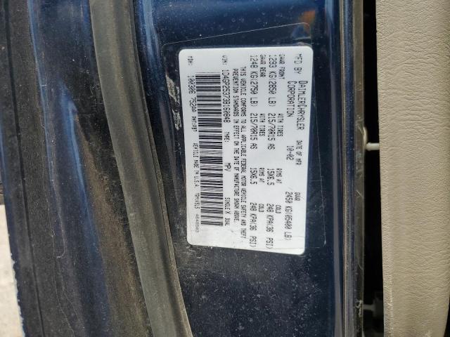 1D4GP25373B160848 - 2003 DODGE CARAVAN SE BLUE photo 13