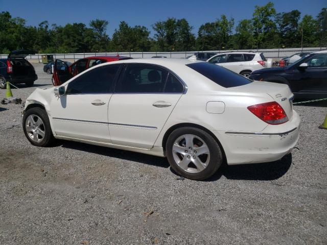 JH4KB16586C009689 - 2006 ACURA RL WHITE photo 2