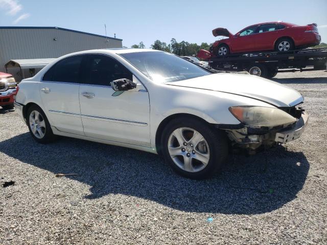 JH4KB16586C009689 - 2006 ACURA RL WHITE photo 4