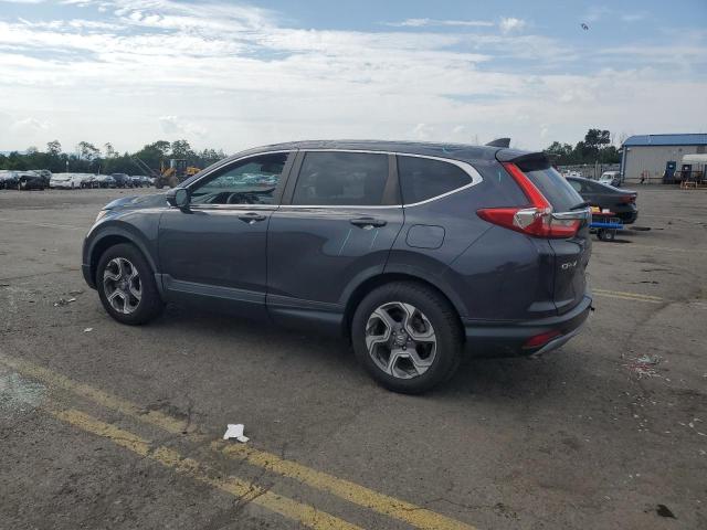 7FARW2H53JE072111 - 2018 HONDA CR-V EX GRAY photo 2