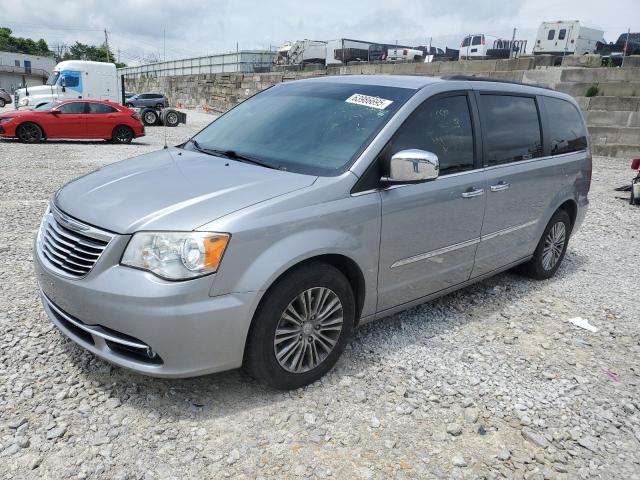2C4RC1CG1ER329090 - 2014 CHRYSLER TOWN & COU TOURING L SILVER photo 1