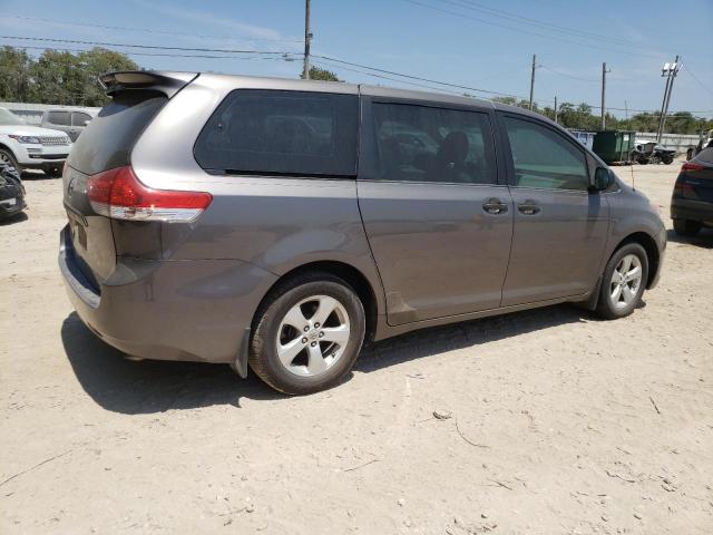 5TDKA3DC6BS003108 - 2011 TOYOTA SIENNA BASE GRAY photo 3