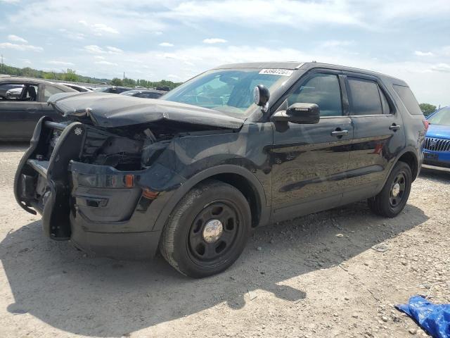 1FM5K8AT0JGC57235 - 2018 FORD EXPLORER POLICE INTERCEPTOR 黑色 照片 1