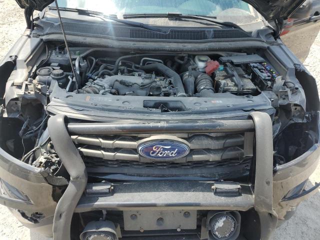 1FM5K8AT0JGC57235 - 2018 FORD EXPLORER POLICE INTERCEPTOR 黑色 照片 12