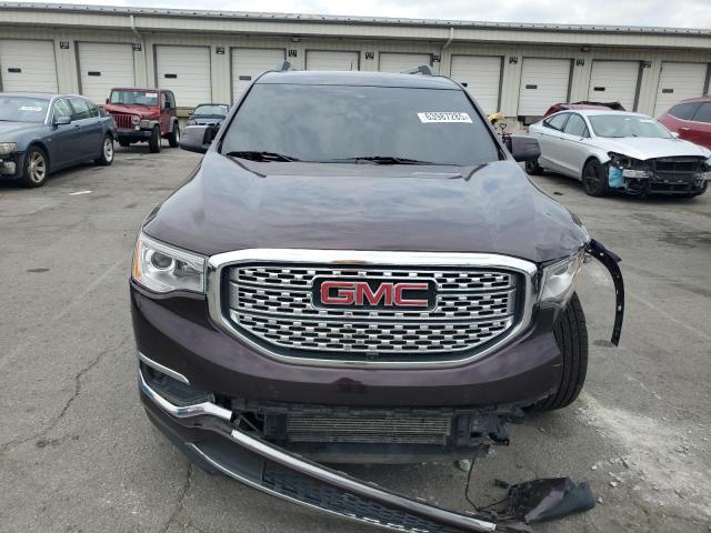 1GKKNPLS5HZ262351 - 2017 GMC ACADIA DENALI BURGUNDY photo 5