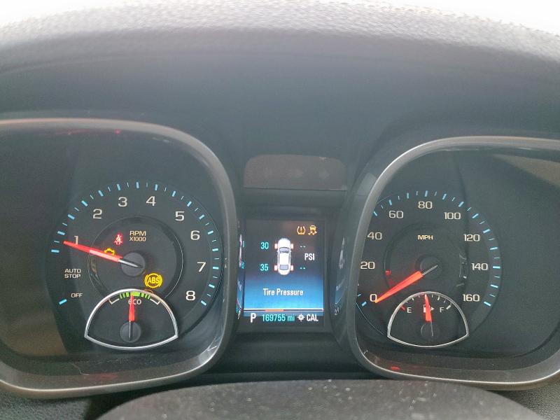 1G11D5RR7DF101989 - 2013 CHEVROLET MALIBU 1LT SILVER photo 9