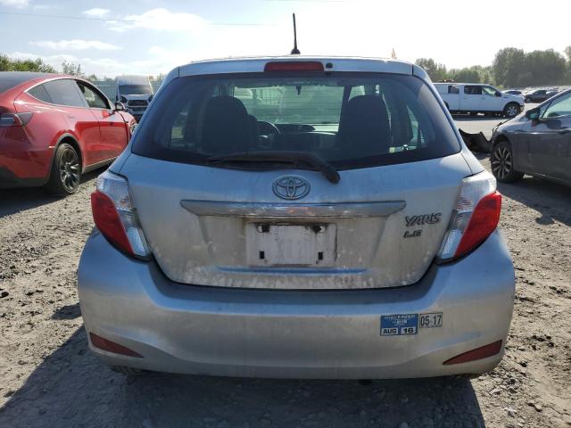 JTDKTUD39CD526488 - 2012 TOYOTA YARIS SILVER photo 6