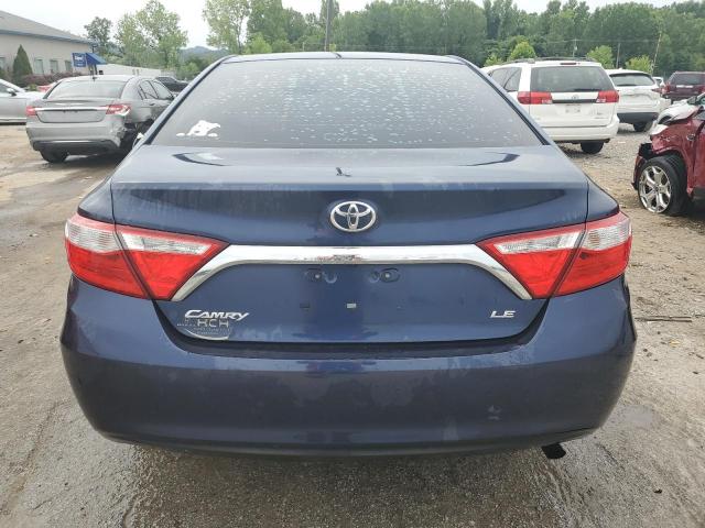 4T4BF1FK2FR481572 - 2015 TOYOTA CAMRY LE BLUE photo 6
