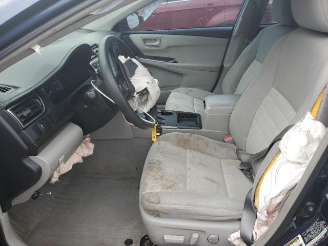 4T4BF1FK2FR481572 - 2015 TOYOTA CAMRY LE BLUE photo 7