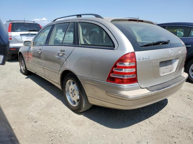 WDBRH61J34F466159 - 2004 MERCEDES-BENZ C 240 SPORTWAGON GOLD photo 2