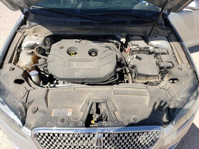 3LN6L5E97HR649808 - 2017 LINCOLN MKZ RESERVE ვერცხლისფერი ფოტო 11